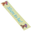 Picture of BABY SHOWER EMBROIDERED SASH MUM TO BE YELLOW
